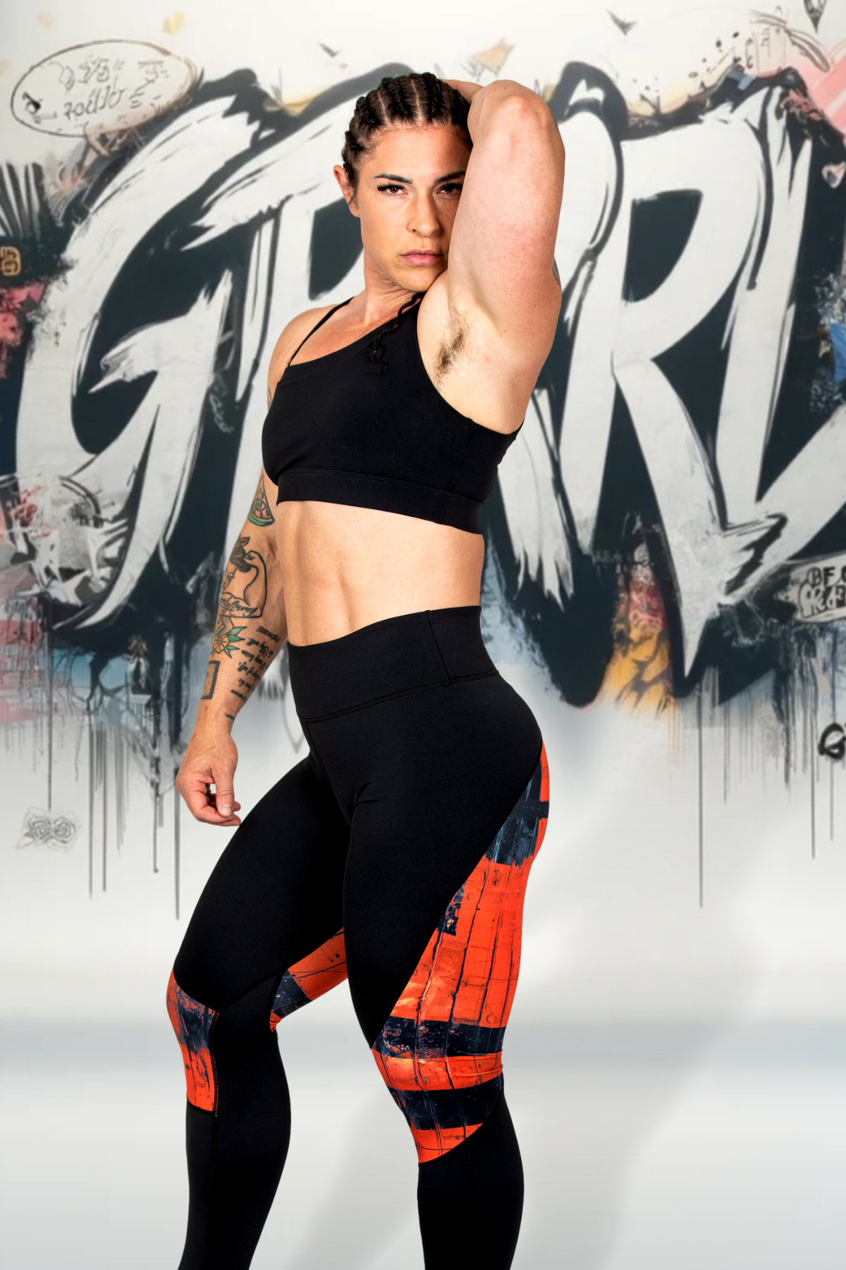 Brickhouse Blaze Next Level Superheroine Leggings