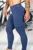 Chalchiuhtlicue Blue Majestic Cargo Leggings