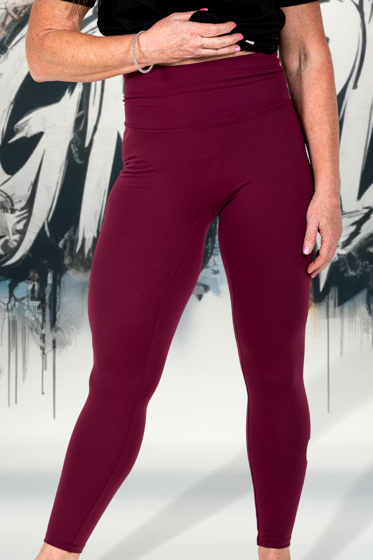 NEW AND IMPROVED!! Claret Cloud Pocket Leggings FIRST ACCESS