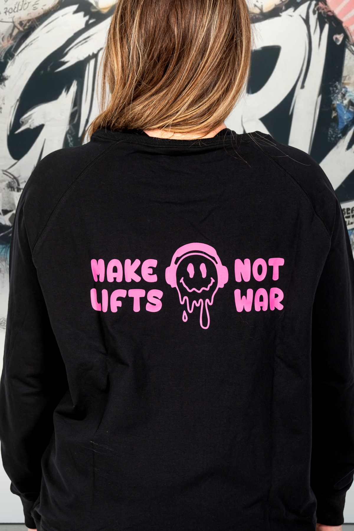 Make Lifts Not War Hesta Luxe Sweatshirt FIRST ACCESS