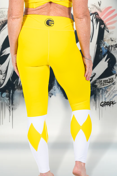 Yellow GRRRL Ranger CT Free Next Level Leggings FIRST ACCESS