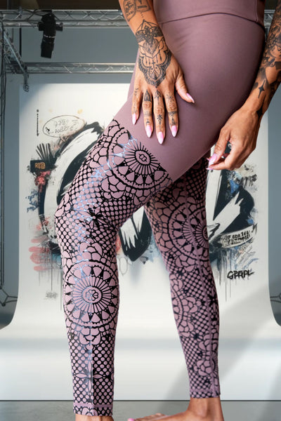 Earth Mandala Next Level Leggings