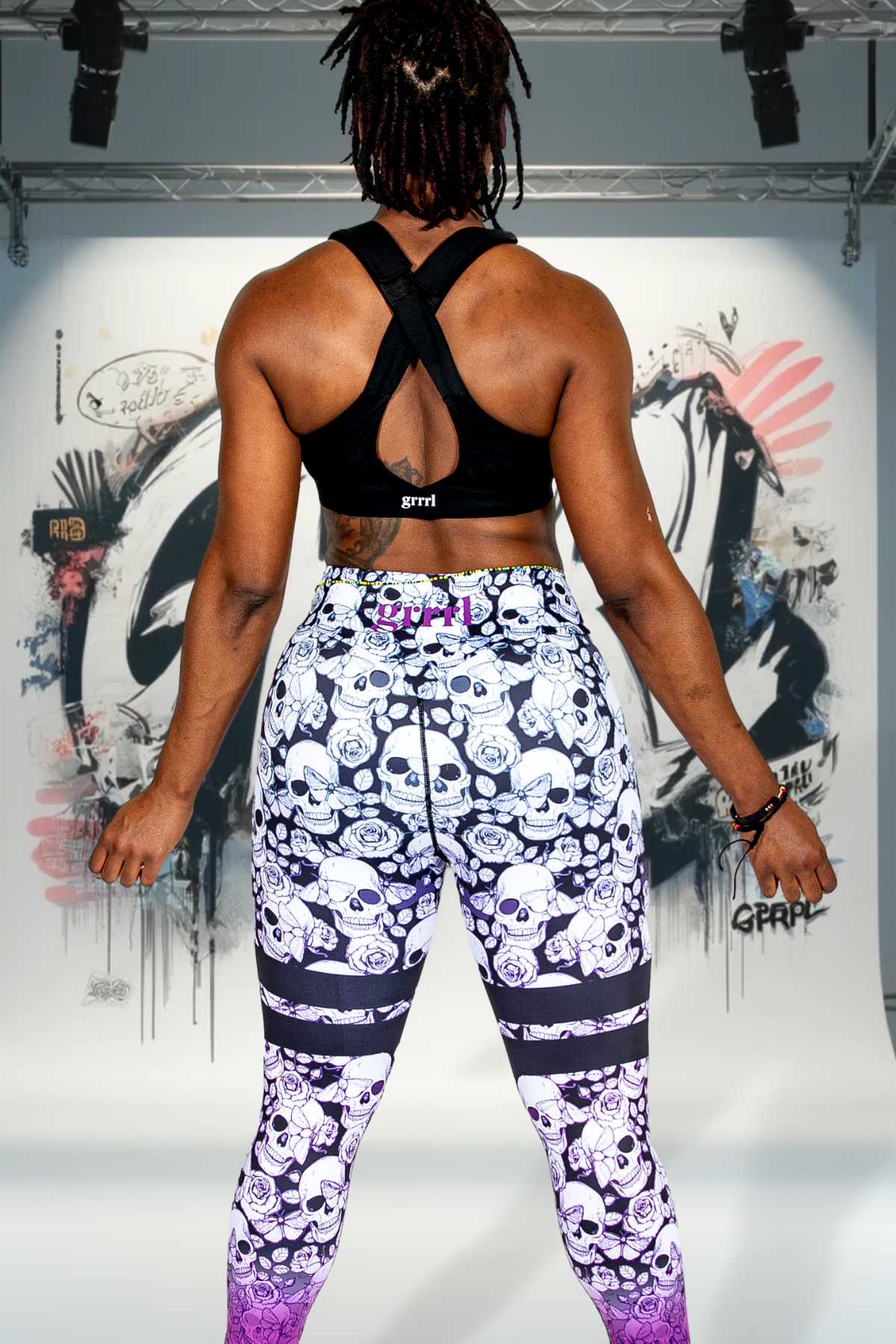 Skulls N' Roses Next Level Leggings