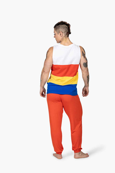 Tri Color Muscle Tee