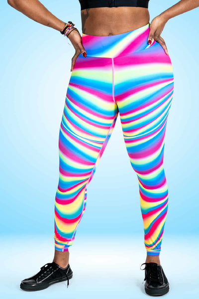 Fruit Stripe Next Level Leggings