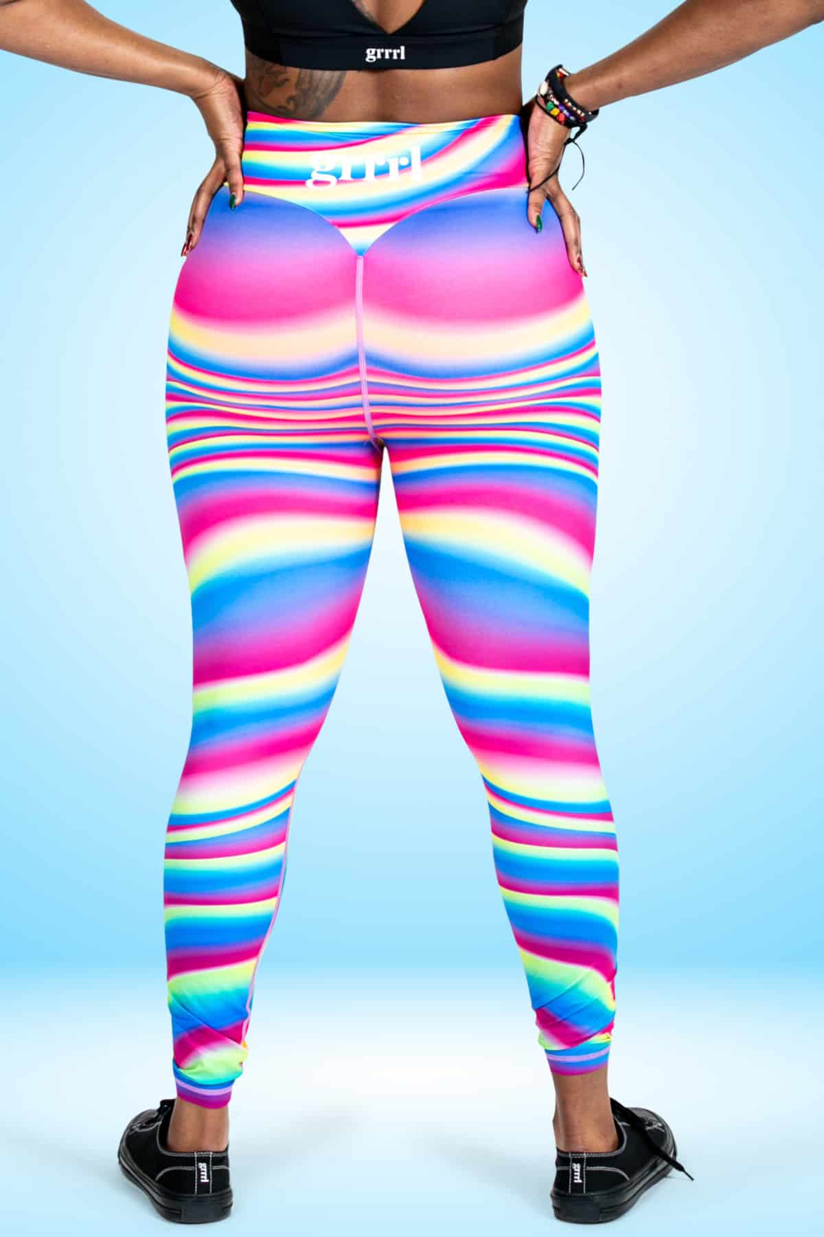 Fruit Stripe Next Level Leggings