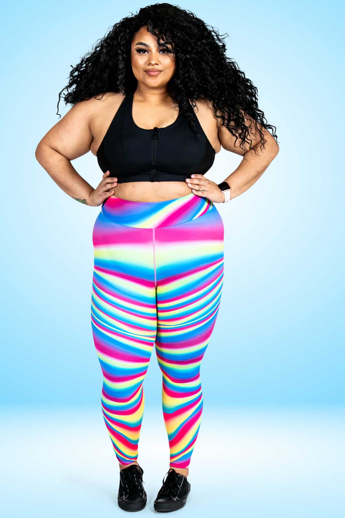 Fruit Stripe Next Level Leggings