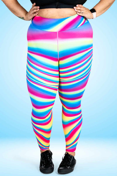 Fruit Stripe Next Level Leggings