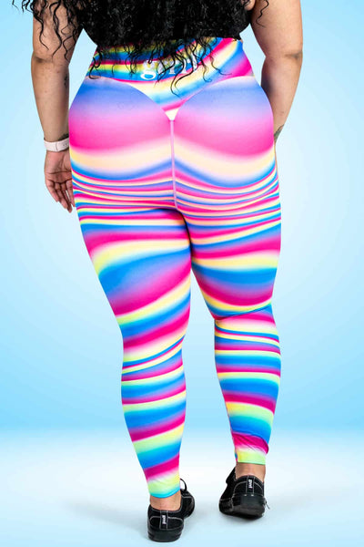 Fruit Stripe Next Level Leggings