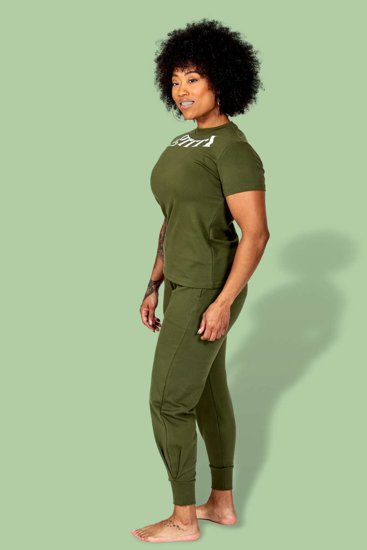 Army Green Home Run Comfort Shirt